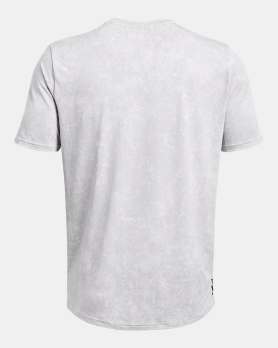 Men's UA Vanish Energy Printed Short Sleeve in Gray image number 3